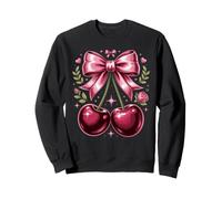 Cherries and Bows Cherry Lover Coquette Fruit Sweatshirt