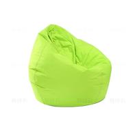 Cherrii Housse de Pouf, Housse de Pouf, Housse de canapé Paresseux imperméable, chaises sans Remplissage, Tissu en Lin, siège de Chaise Longue, Pouf, canapé-lit, Tatami, Salon(Green,70cm*80cm)