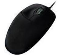 Active Key AK-PMJ1 Series CleanMouse - Souris - ergonomique - droitiers et gauchers - optique - 2 boutons - filaire - USB - noir G