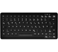 Active Key MedicalKey AK-C4110 - Clavier - désinfection par essuyage - sans fil - 2.4 GHz - QWERTZ - Allemand - noir G