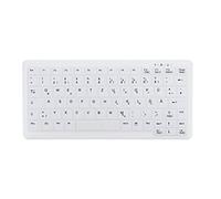 AK-C4110FFU1WGE - Clavier sans fil, désinfectable, compact, blanc, allemand