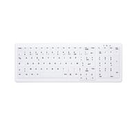 CHERRY AK-C7000 clavier Médical FR sans fil +USB AZERTY Français Blanc