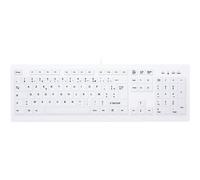 CHERRY AK-C8100F-U1-W/FR clavier Médical USB AZERTY Français Blanc