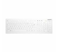 Contour Active Key AK-C8112 - Clavier - médical - full size - lavable - sans fil - 2.4 GHz - AZERTY - Français - blanc