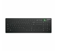 CHERRY AK-C8112 tastiera RF Wireless QWERTZ Tedesco Nero