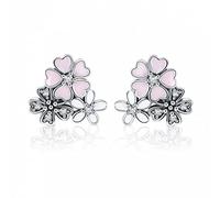 Cherry Blooms Fleurs Boucles d'oreilles pour femmes bijoux