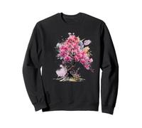 Cherry Blossom Aquarelle Cerisier en Fleurs Sweatshirt