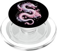 Cherry Blossom Dragon Art Streetwear Culture Japonaise PopSockets PopGrip pour MagSafe