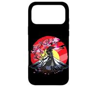 Cherry Blossom Fighter Fujuyama Sunset Japanese Samurai Coque pour iPhone 17 Pro Max