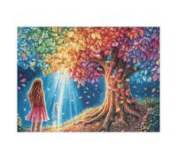 Cherry Blossom Tree Forest Wild Nature Puzzle 500 Pièces pour Adultes Educa Vision Décoratif Qualité Supérieure Décoration Salon Challenge Créatif Cadeau Original 500 PCS