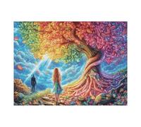 Cherry Blossom Tree Forest Wild Nature Puzzle 500 Pièces pour Adultes Jeu De Famille Educa Qualité Supérieure Vision Relaxation Art Cadeau De Fête 500 PCS