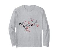 Cherry Blossom Vaporwave Aesthetic Japan Style Japonais des années 90 Manche Longue