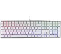 Cherry Clavier de jeu mécanique filaire MX 3.0 S. Boîtier en aluminium conçu pour les joueurs avec commutateurs silencieux MX rouges. Écran rétroéclairé RVB de plus de 16 m de couleurs. Par The Makers