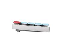Cherry Clavier de jeu, sans fil, RVB, MX Low Profile Speed, blanc, de