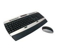 CHERRY Ensemble CyMotion Master Solar – Clavier solaire et souris optique sans fil AZERTY