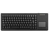 CHERRY XS G84-5500 TOUCHPAD KEYBOARD Clavier filaire miniature, touchpad, USB, noir, AZERTY - FR