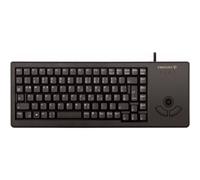CHERRY Secure Board 1.0, Disposition Italienne, Clavier QWERTY, Clavier de sécurité Filaire avec Lecteur intégré pour Cartes à Puce et Cartes/Tags avec Interface RF/NFC, Noir