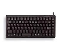Compact-Keyboard G84-4100 - Clavier - PS/2, USB - Allemand - noir
