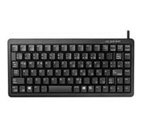 Compact-Keyboard G84-4100 - Clavier - PS/2, USB - Allemand - noir