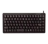 CHERRY Compact-Keyboard G84-4100 - Clavier - PS/2, USB - Français - noir Noir G