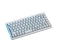 CHERRY Clavier filaire miniature G84-4100 – USB/PS2, AZERTY, gris clair