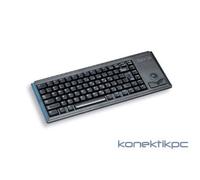 CHERRY Compact-Keyboard G84-4400 - Clavier - PS/2 - français - noir