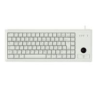 CHERRY Compact-Keyboard G84-4400 - Clavier - PS/2 - R.-U. - gris clair