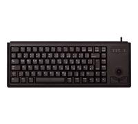 CHERRY Compact-Keyboard G84-4400 - Clavier - PS/2 - R.-U. - noir