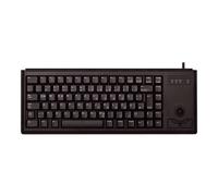 CHERRY Compact-Keyboard G84-4400 - Clavier - PS/2 - US - noir