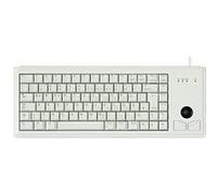 CHERRY Compact-Keyboard G84-4400 - Clavier - USB - Anglais - gris clair G