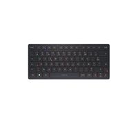 CHERRY KW 9200 MINI clavier Universel USB + RF Wireless + Bluetooth AZERTY Français Noir