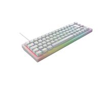 CHERRY K5V2RGBWS - Clavier de jeu, USB, RVB, MX2A RED, blanc, FR