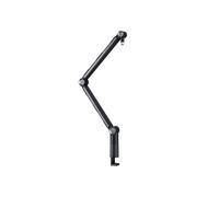 CHERRY CX-NGALE-BOOM-BLACK Bras articulé pour microphone Aluminium Noir, Hauteur max 100.4cm, Fixation bureau, Filetage 3/8" et 5/8", Compatible CHERRY XTRFY Ngale