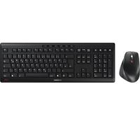 CHERRY Desktop STREAM COMFORT Wireless [DE] black Mouse+Keyboard, Fullsize, Silent