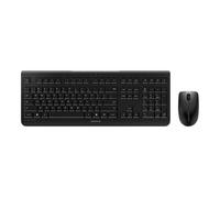 CHERRY DW 3000 - Ensemble clavier et souris - sans fil - 2.4 GHz - US - noir