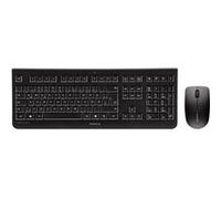 CHERRY DW 3000 clavier Souris incluse Universel RF sans fil QWERTY Anglais américain Noir