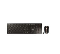 CHERRY DW 9100 SLIM clavier Souris incluse Universel RF sans fil + Bluetooth QWERTZ Suisse Noir