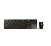 CHERRY DW 9100 SLIM, Wireless Desktop Set, EU Layout (QWERTY), Bluetooth & 2.4 G