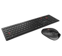 CHERRY Dw 9500 Slim Clavier et Souris sans Fil Set, Noir - JD-9500GB-2