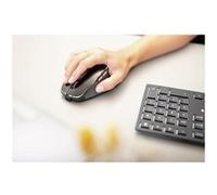 CHERRY DW 9500 SLIM - Ensemble clavier et souris - sans fil - 2.4 GHz, Bluetooth 4.0 - AZERTY - Belge - commutateur : CHERRY SX - gris, noir - emballage sans plastique G