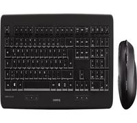 CHERRY DW 5100 - Ensemble clavier et souris - sans fil - 2.4 GHz - Français - commutateur : CHERRY LPK - noir