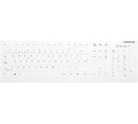 Active Key AK-C8112 - Clavier - médical - 100% - full size - lavable - USB - QWERTY - Espagnol - commutateur : CHERRY SX - blanc