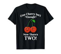 Cherry Fruit Annonce de bébé Big Sister Frère et sœur Révélation T-Shirt