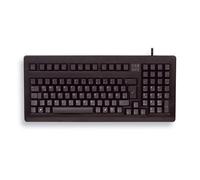 CHERRY Clavier mécanique compact G80-1800 – QWERTZ (allemand), filaire, switches MX – Noir
