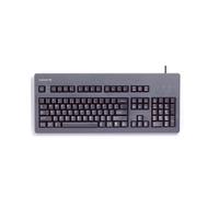 CHERRY G80-3000 Clavier Filaire USB+PS/2 Noir, 105 Touches, Taille Réelle (100%), Câble 1.75m, Dimensions 470x195x44mm, Certification cURus VDE GS