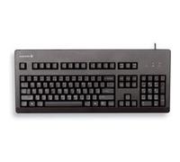 CHERRY G80-3000 - Clavier - PS/2, USB - R.-U. - noir Noir G