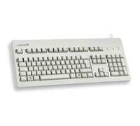CHERRY Clavier mécanique filaire G80-3000 MX Brown, USB, QWERTY EU, touches programmables, gris clair