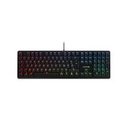 CHERRY G80-3000N RGB, Clavier mécanique de Gaming avec rétro-éclairage RGB, Disposition française (AZERTY), Filaire, Commutateurs d’Origine MX MX Red, Noir