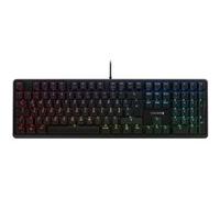 CHERRY G80-3000N RGB - Clavier - rétroéclairé - USB - Allemand - commutateur : CHERRY MX Silent Red - noir Noir G