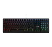 CHERRY G80-3000N RGB - Clavier - rétroéclairé - USB - Français - commutateur : CHERRY MX Silent Red - noir